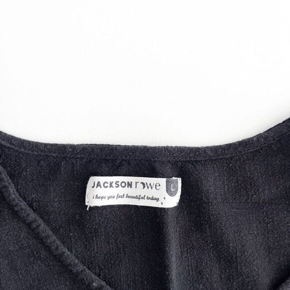 Jackson Rowe Collection Womens Outlaw Dress Black Large - Picture 4 of 6